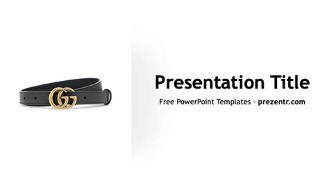 gucci powerpoint template